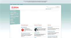 Desktop Screenshot of cslbehring.at