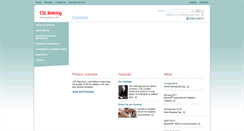 Desktop Screenshot of cslbehring.ca