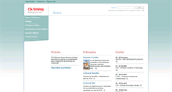 Desktop Screenshot of cslbehring.com.br